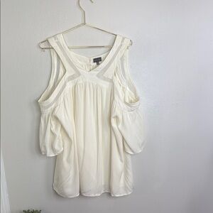Elegant White Women's Blouse